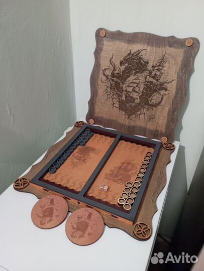 Нарды ручной работы