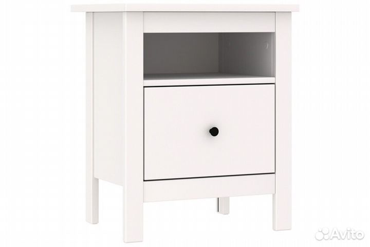 Сага Тумба прикроватная Белый (завод икеа)