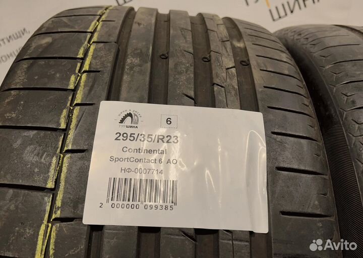 Continental SportContact 6 295/35 R23 94Y