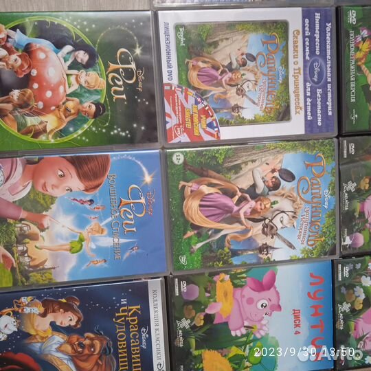 Dvd мультфильмы