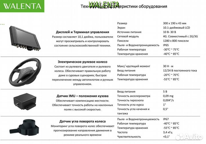 Автопилот (подруливающее) для трактора FJDynamics