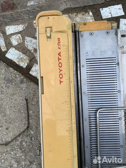 Вязальная машина toyota k 858