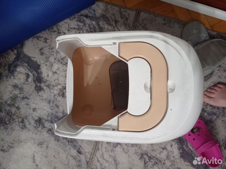 Лоток для кошек большой + лоток на унитаз