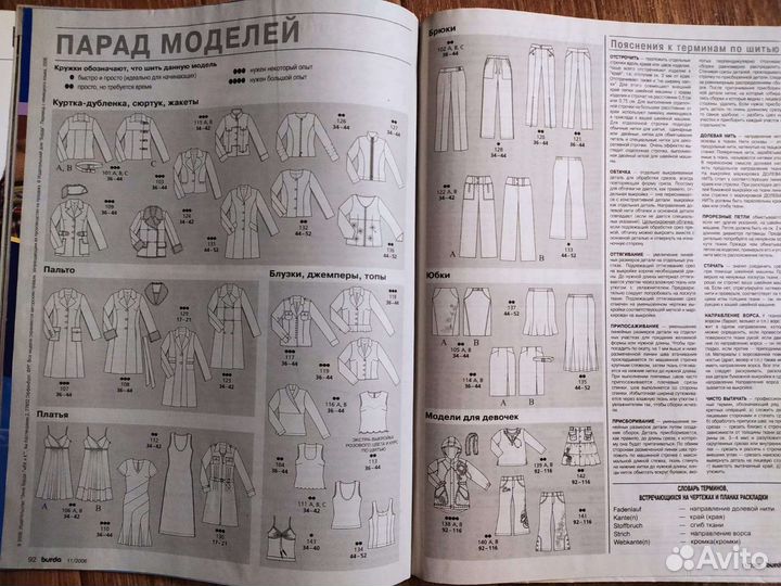 Журнал Бурда 11/2013, 2011, 3/2018, 9/2002, 1/2011