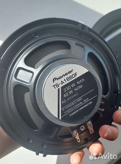 Автомобильные колонки pioneer 16 см