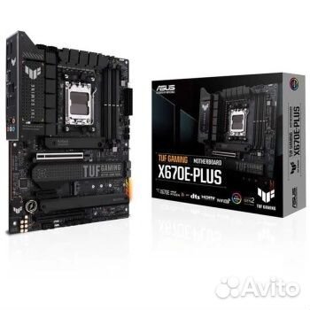 Asus TUF gaming X670E-plus, Socket AM5, новая с га