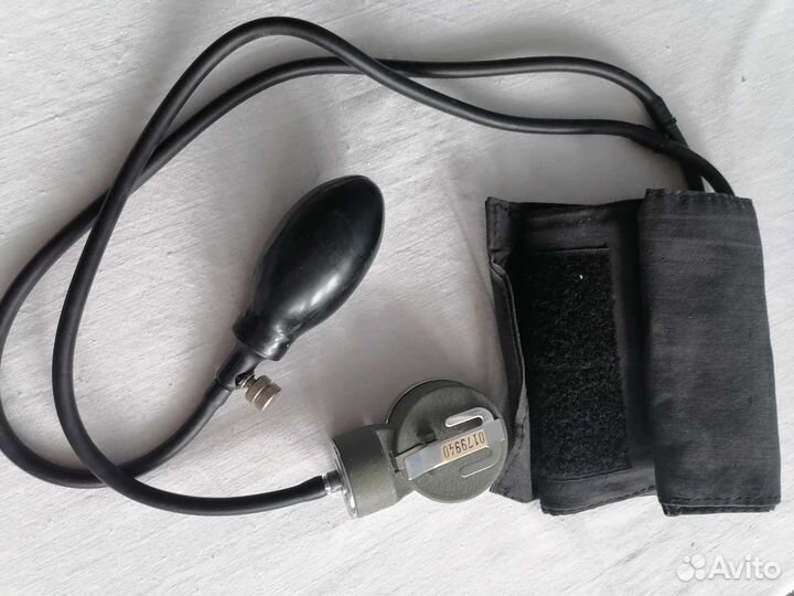 Тонометр механический, фонендоскоп СССР