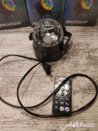 Диско шар новый