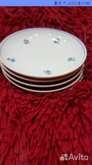 Блюдца Дулево 1957 год