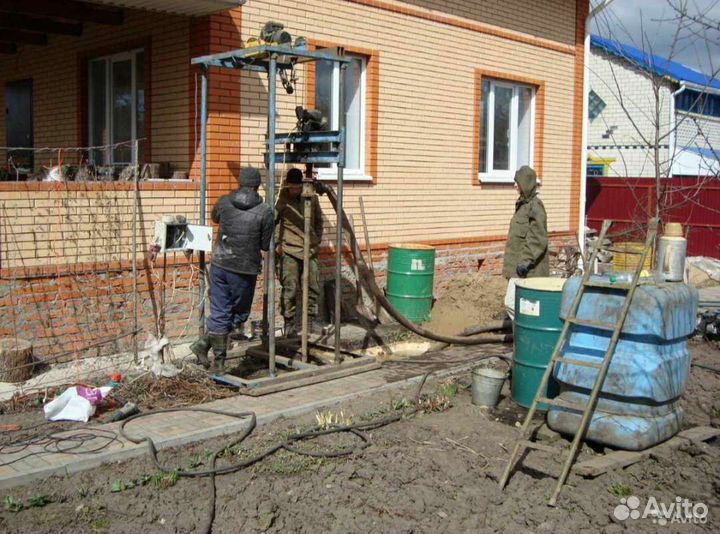 Ремонт скважин, замена насосов, реле давле