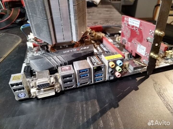 Материнская плата с процессором комплект