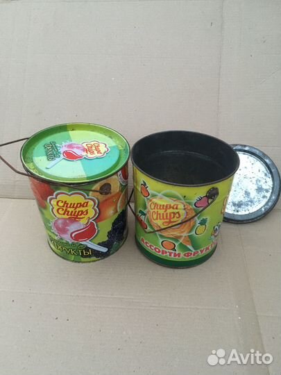Ведро от чупа-чупса
