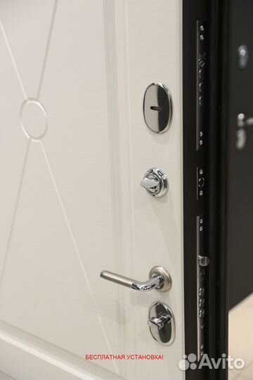 Дверь входная в квартиру с установкой
