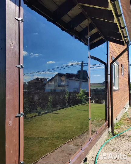 Гибкие и мягкие окна для беседок