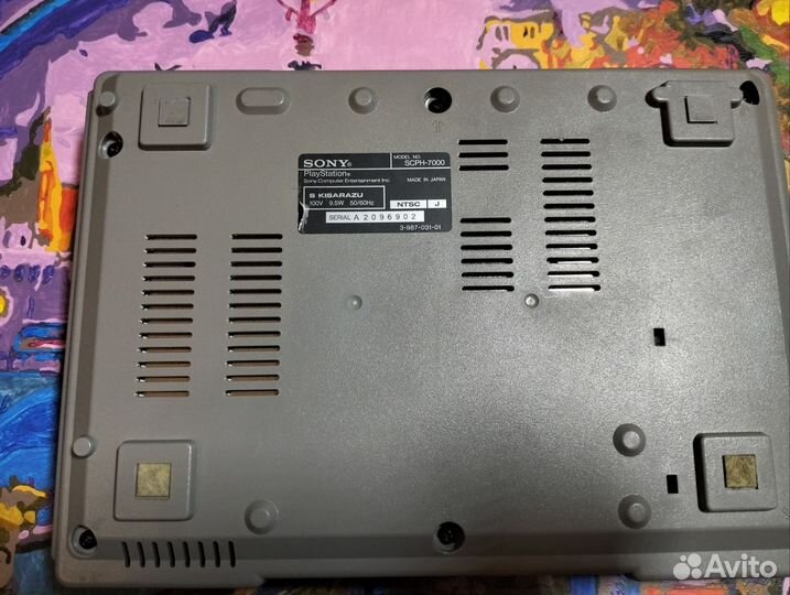 Sony playstation 1 ps1 fat 7000 ntsc j