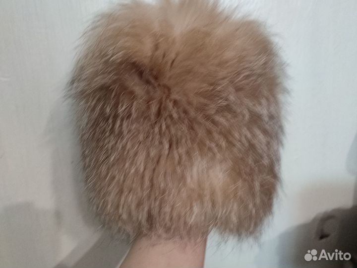Шуба лисья короткая