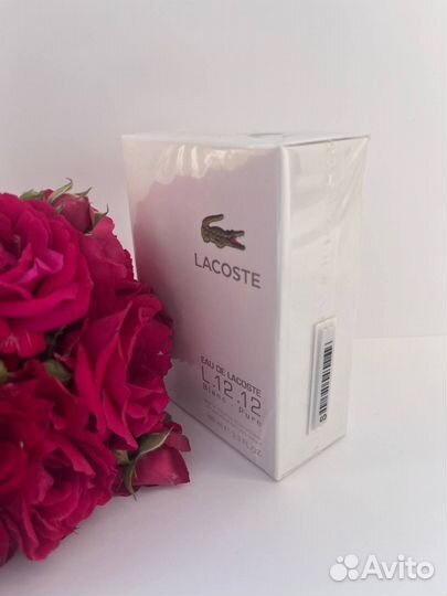 Парфюм Lacoste L.12.12 blanc – pure 100ml (Euro)