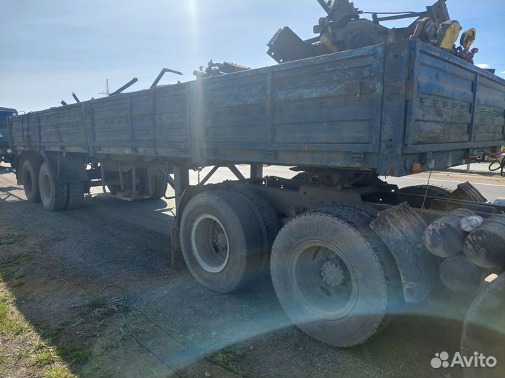 Полуприцеп бортовой СЗАП 9340, 2001