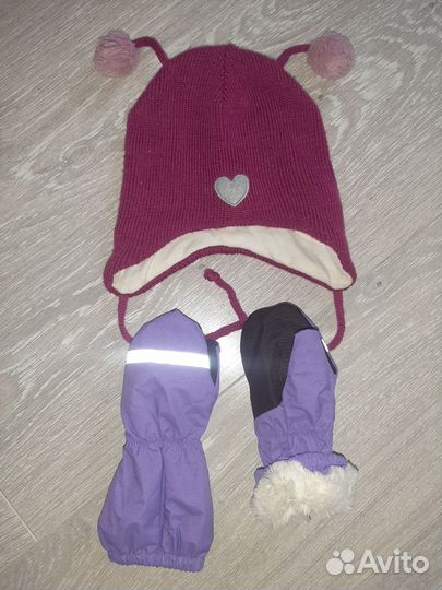 Краги варежки kerry и шапка