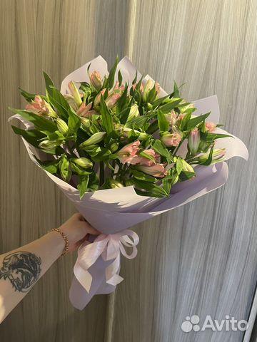 Букет цветов Альстромерий