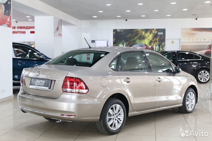 Volkswagen Polo 1.6 AT, 2016, 105 000 км