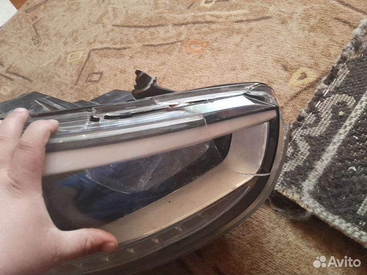 Hyundai solaris фара