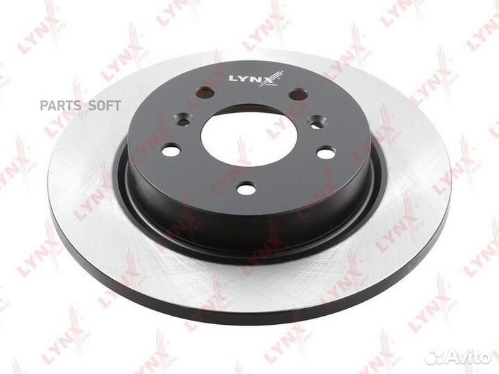 Lynxauto BN1821 Диск тормозной задний (289,5x13) з