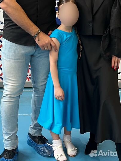 Турнирное платье 128-134