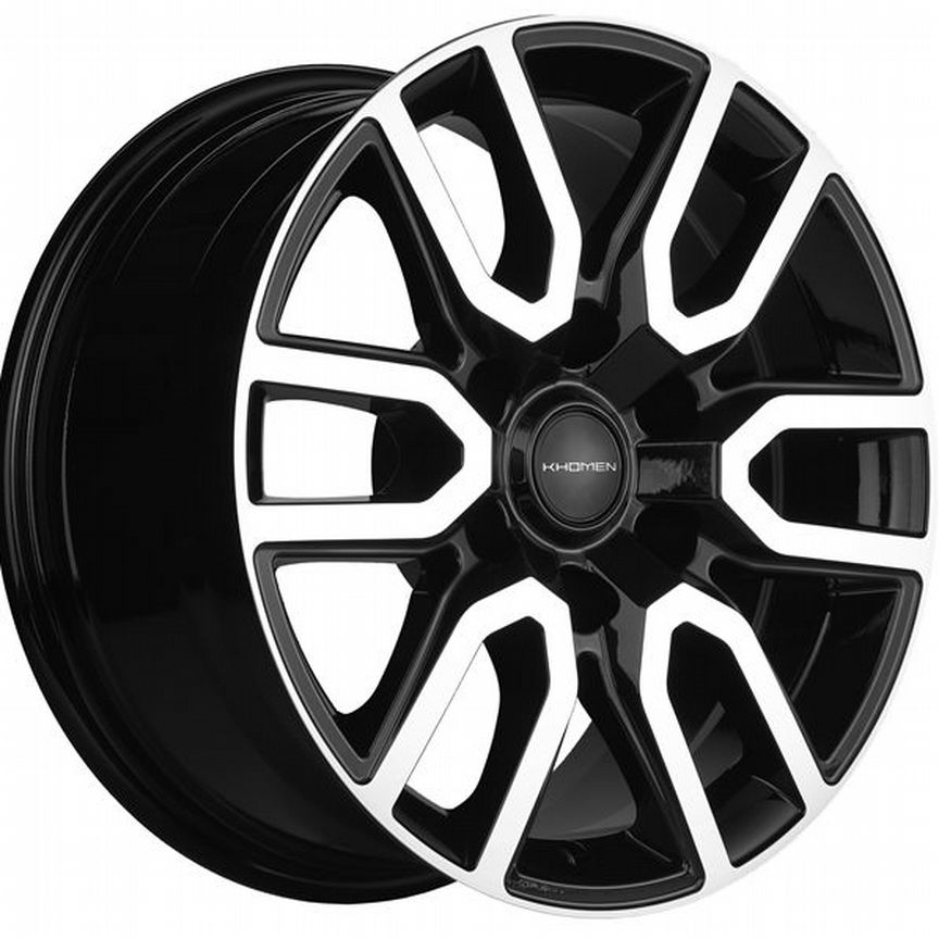 Khomen 1723 : 8x17 6*139,7 Et:30 Dia:106,1 Black-FP