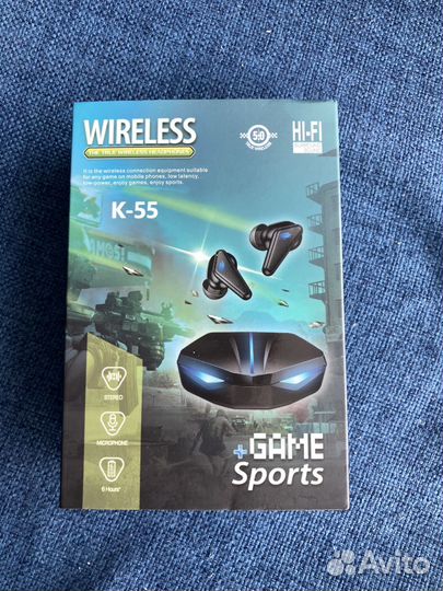 Беспроводные bluetooth наушники wireless K-55