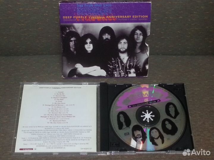 Deep Purple Fireball 25th Anniversary Editio