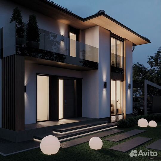 Светильник на стену уличный цилиндр DH0702 06294