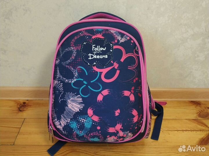 Рюкзак школьный для девочки бу