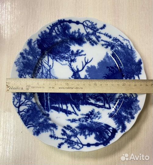 Тарелка настенная дулево