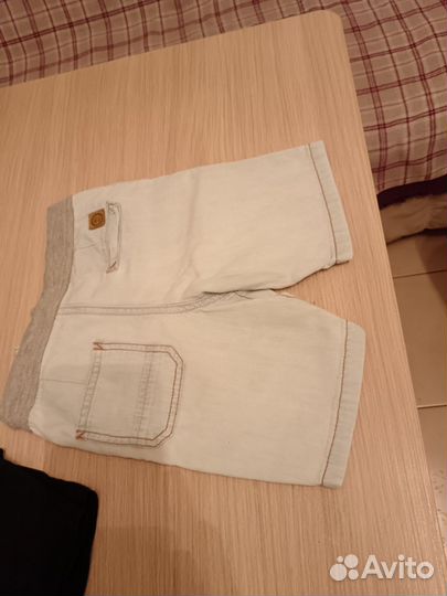 Шорты zara babyboy джинсовые лёгкие 86
