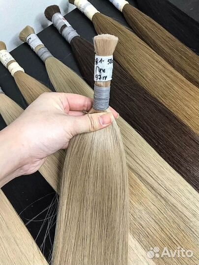 Волосы для наращивания срез 70 см