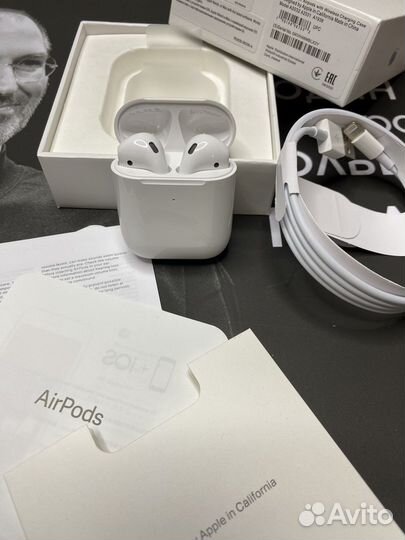 Airpods 2 реплика неотличимая