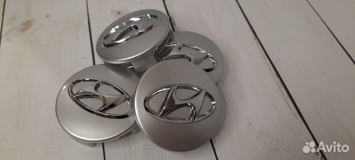 Колпачки заглушки на литые диски Hyundai