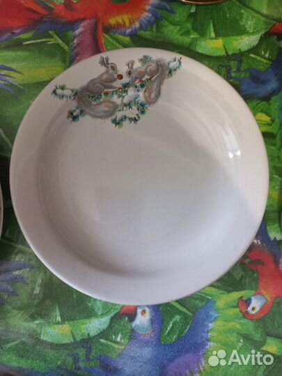 Фарфоровые тарелки СССР