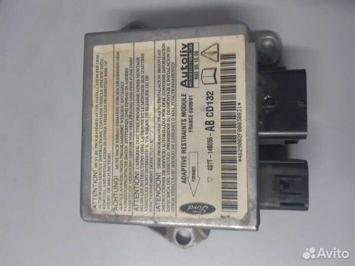 Блок управления AIR BAG Ford Mondeo 3 2000-2007