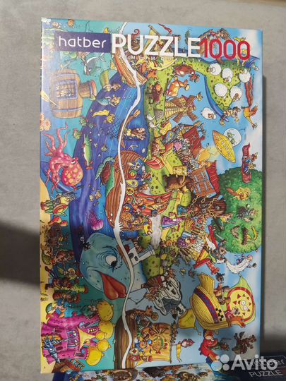 Пазлы hatber 1000