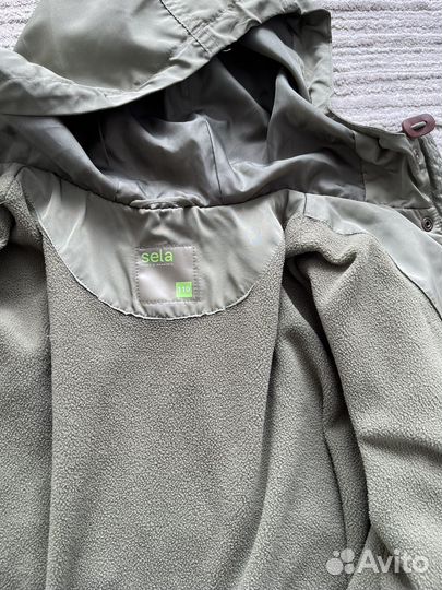 Ветровка парка для девочки 5 -6 лет sela