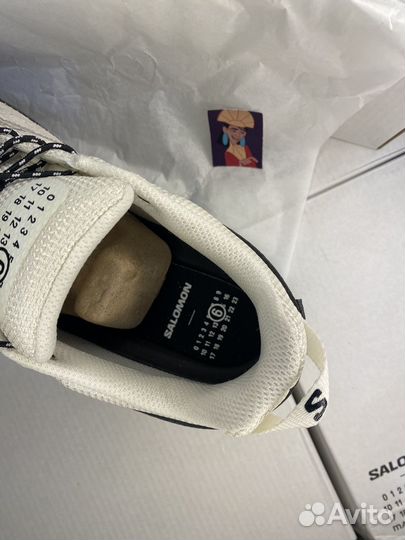 Maison Margiela MM6 x Salomon White на руках
