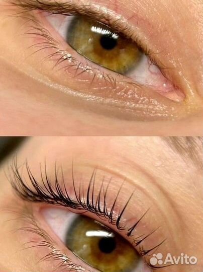 Ламинирование ресниц и бровей