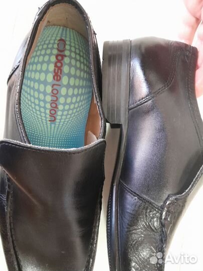 Кожаные мужские туфли 40