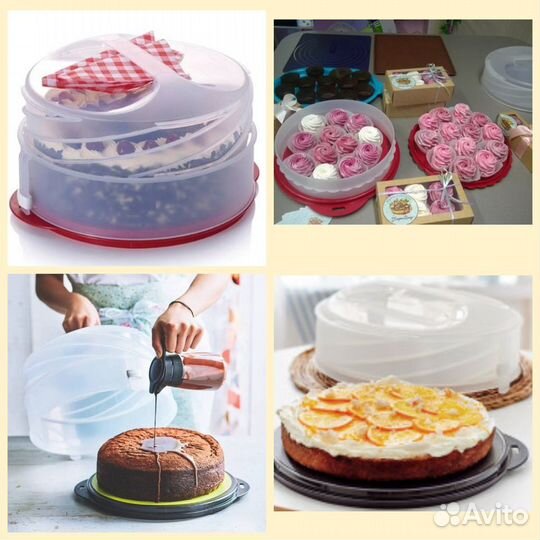 Контейнер Кондитер для выпечки и тортов Tupperware