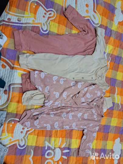 Детские вещи пакетом от 0 до года