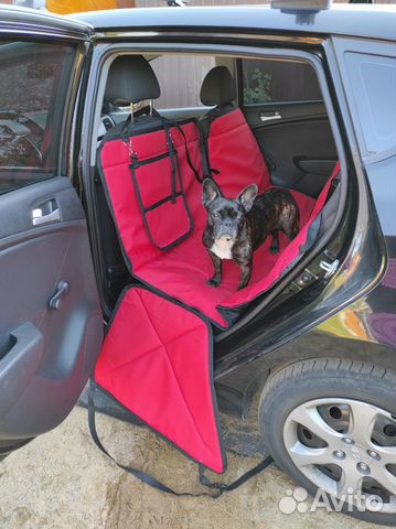 Автогамак для перевозки собак трансформер, 3 слоя