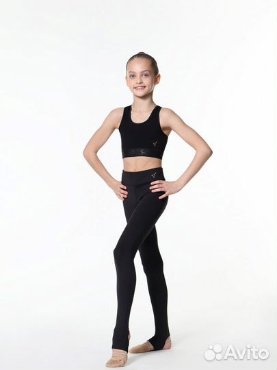 Легинсы solo с вырезом под пятку 