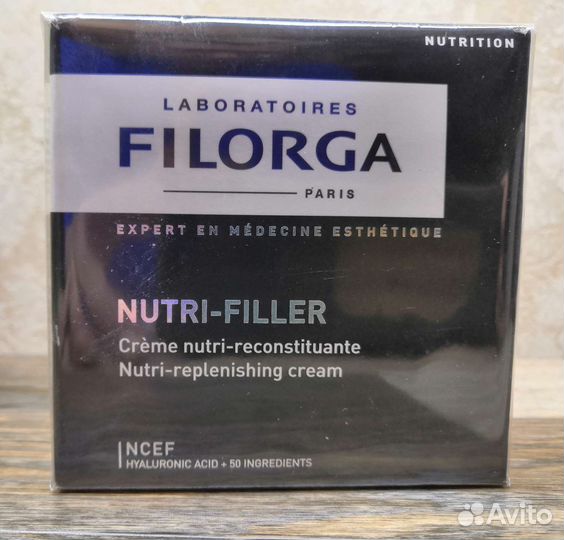 Филорга крем Nutri-Filler, Lift-Structure, Time